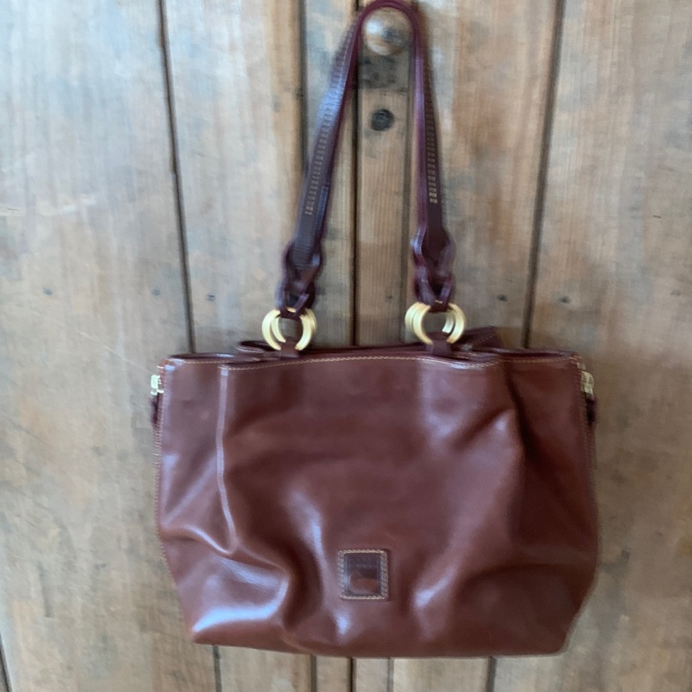 Dooney and Bourke Florentine Leather Barlow Satchel